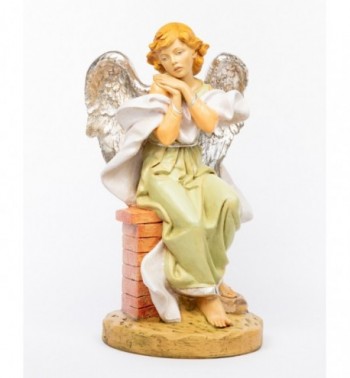 Baby angel in resin for creche 125 cm.