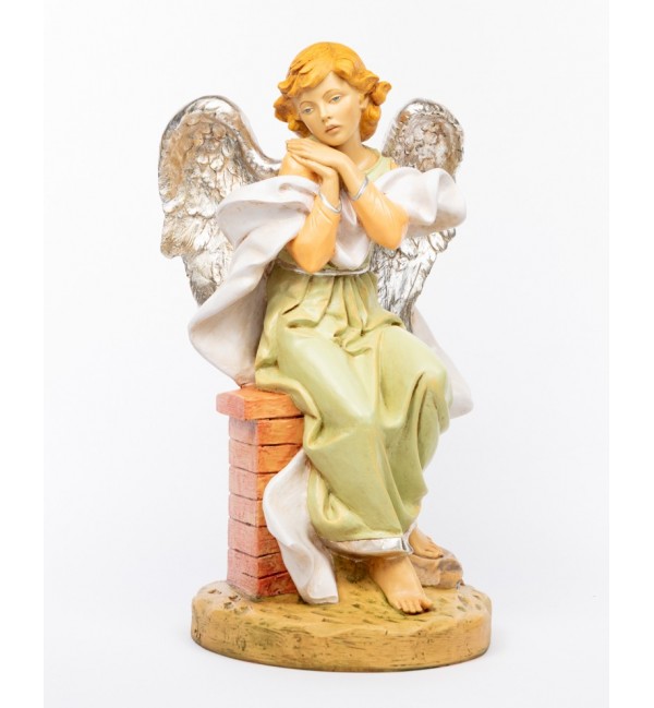 Baby angel in resin for creche 125 cm.