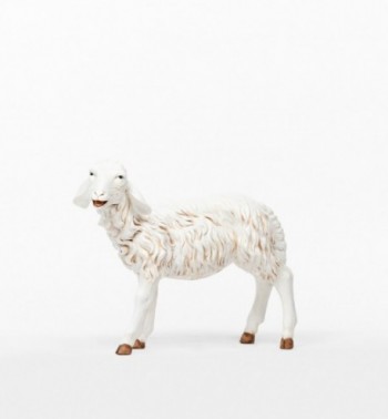 Standing sheep in resin for creche 125 cm.
