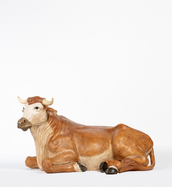 Ox in resin for creche 180 cm.