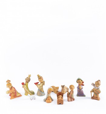 "Baby" creche 11 pieces 10 cm.