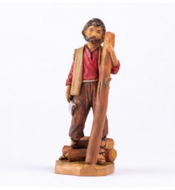 Shepherd (710) for creche 12 cm. with lithographed box
