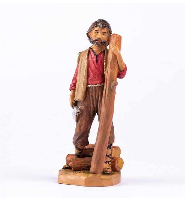 Shepherd (710) for creche 12 cm. with lithographed box