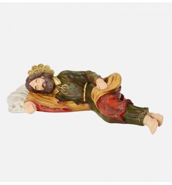 Saint Joseph sleeping in resin (746) 38 cm.