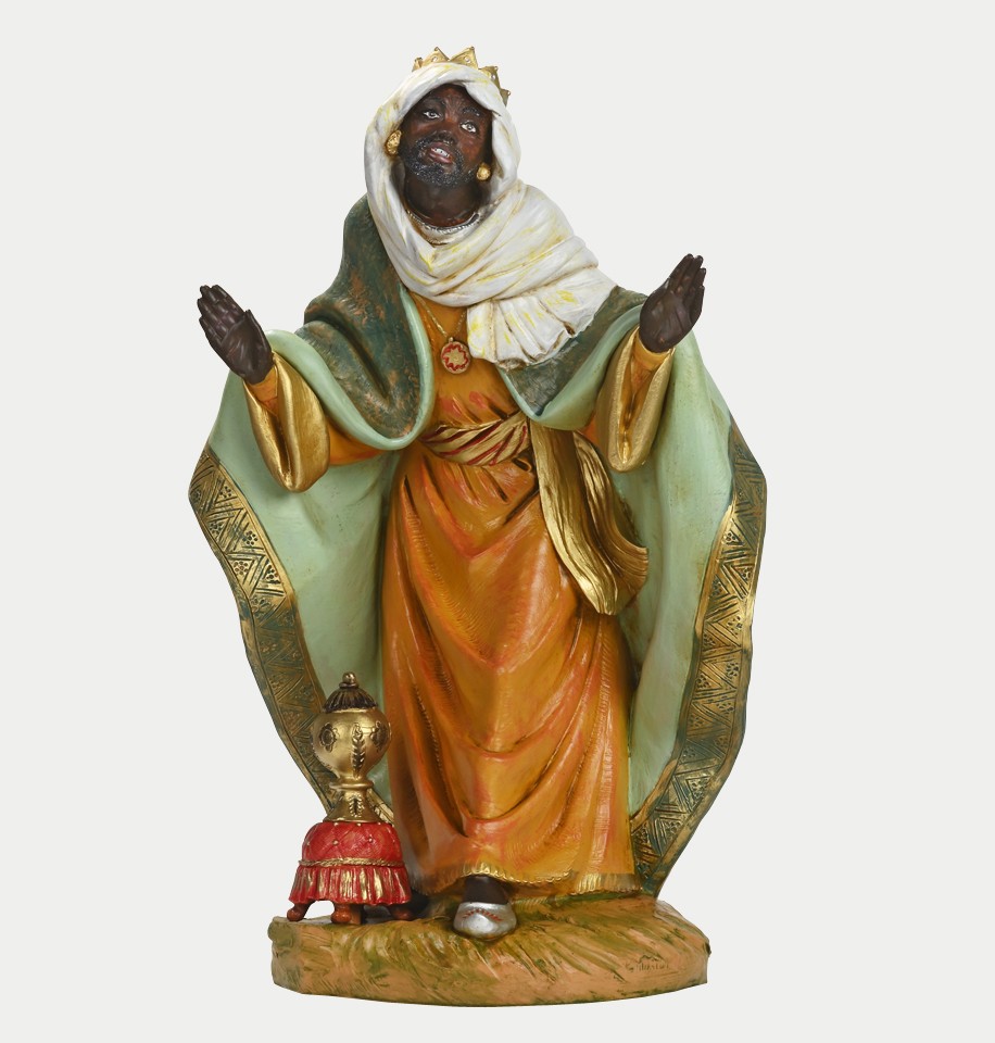 King (5) for creche 45 cm. - Nativity set and figures 45 cm.