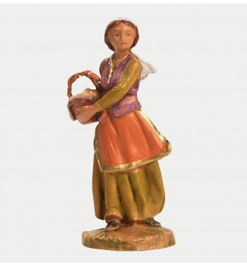 Shepherdess (56) for creche 6,5 cm.