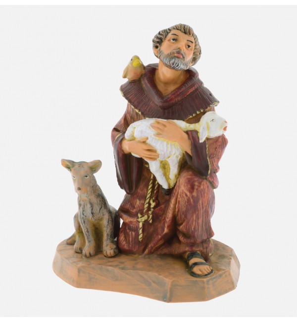 Saint Francis with animals (649) 11 cm.