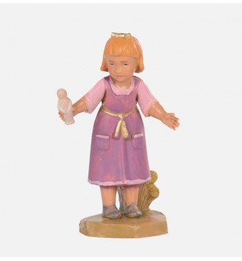 Shepherdess (728) for creche 12 cm.