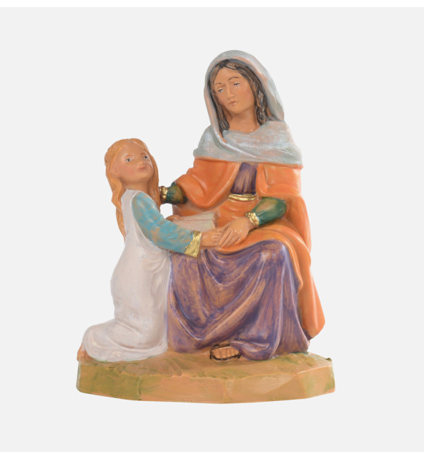 St.Anne with Child Mary (573) 12 cm.