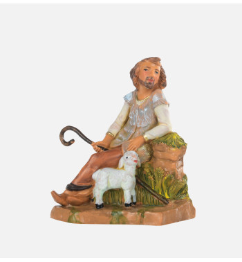 Shepherd (730) for creche 12 cm.