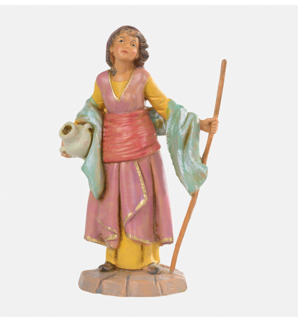 Shepherdess (397) for creche 19 cm.