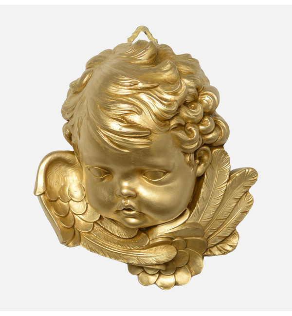 Right angel head (680) golden type 19 cm.
