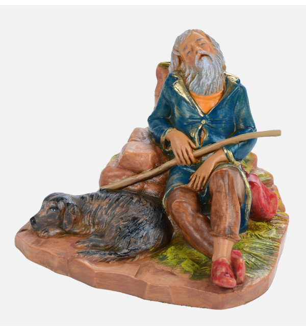 Shepherd (724) for creche 12 cm.